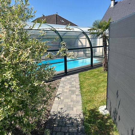 Gite Spa Sauna Piscine Aubin-Saint-Vaast Ngoại thất bức ảnh