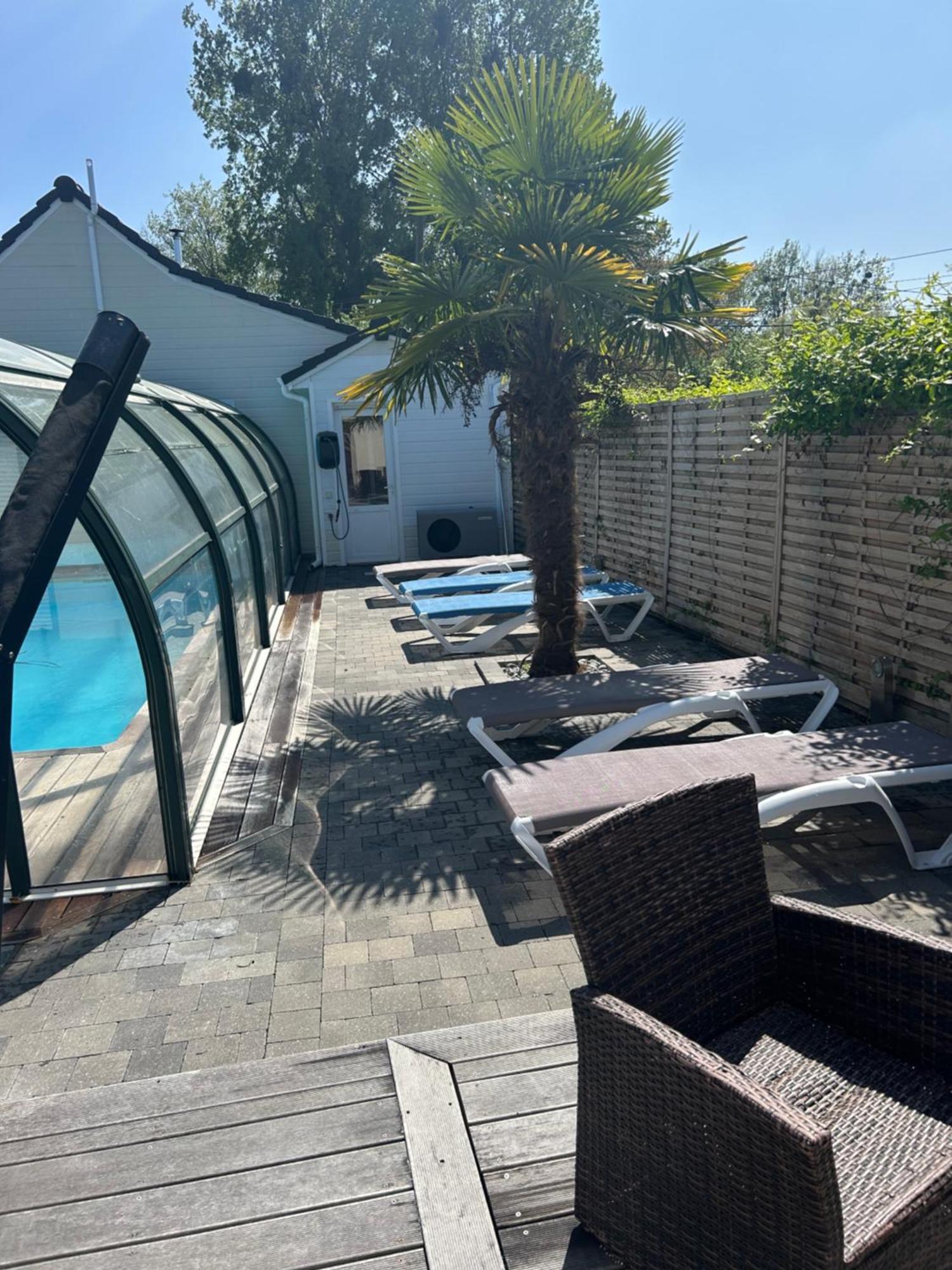 Gite Spa Sauna Piscine Aubin-Saint-Vaast Ngoại thất bức ảnh